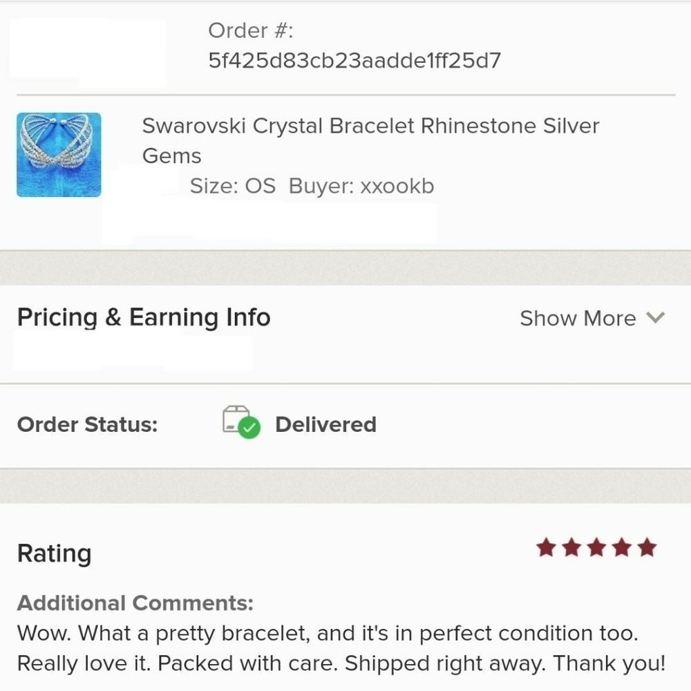 Swarovski Crystal Bracelet LAST ONE Rhinestone Bracelet Gold NEW Almost Sold Out - Picture 3 of 5